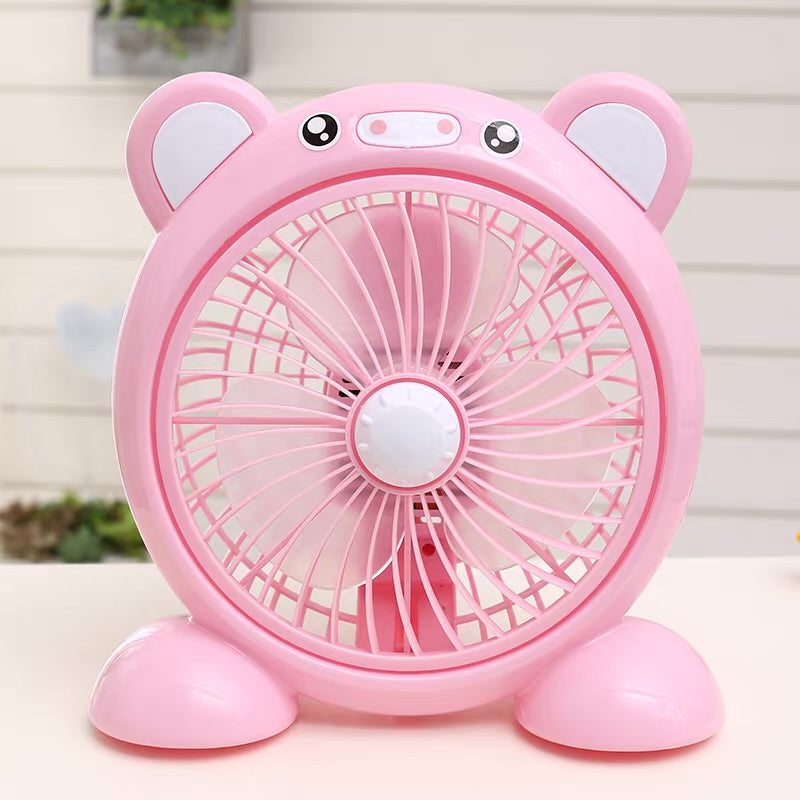 Character Luowei Yellow Table Fan.