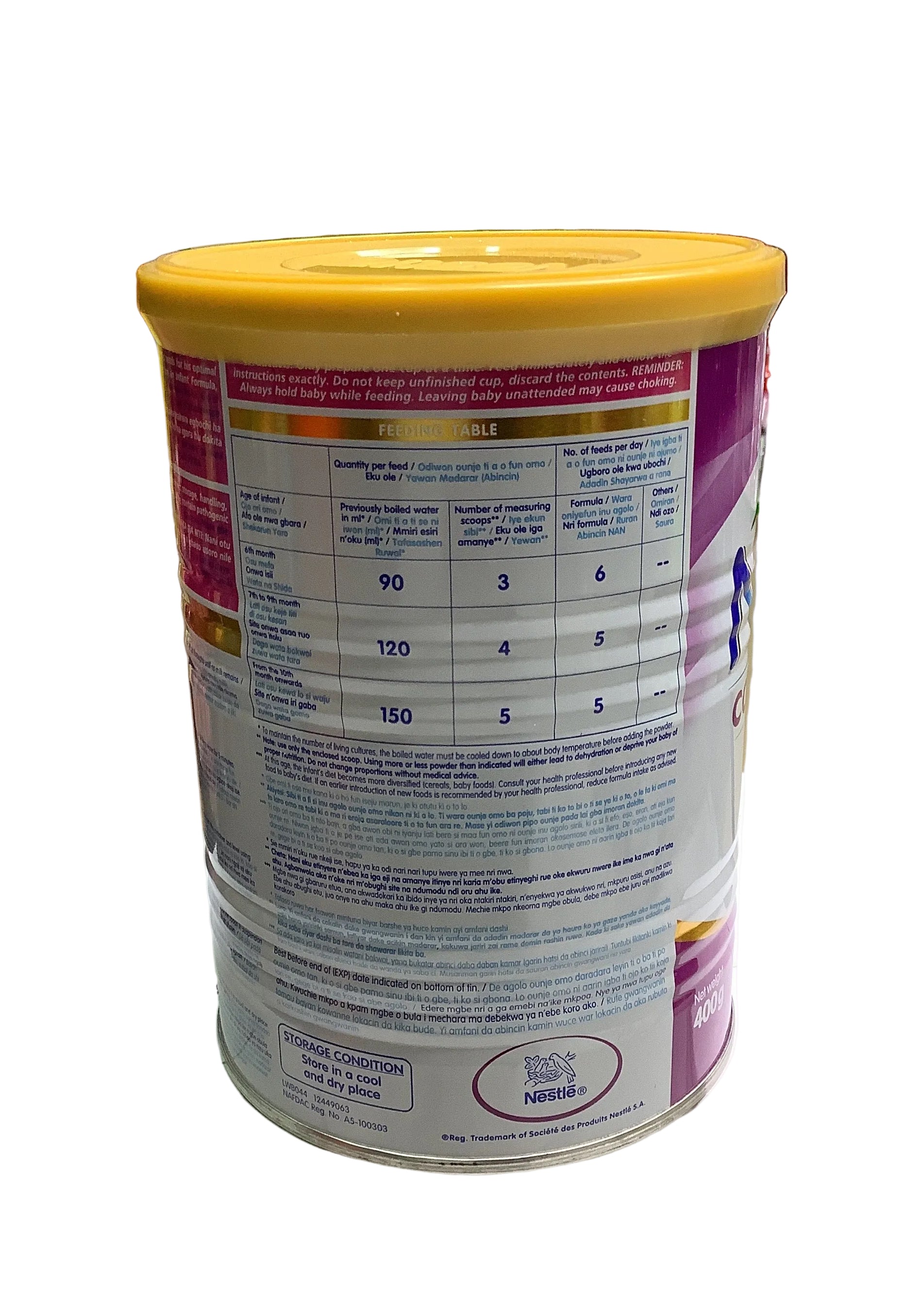 Nestle NAN Comfortis 2 (400g-After 6 months)