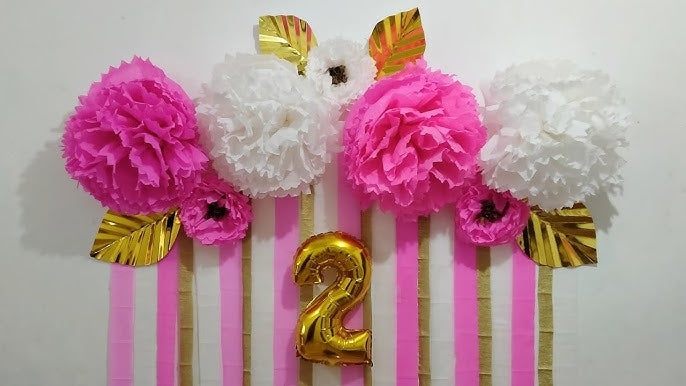 Happy Party Rose Flower Décor.