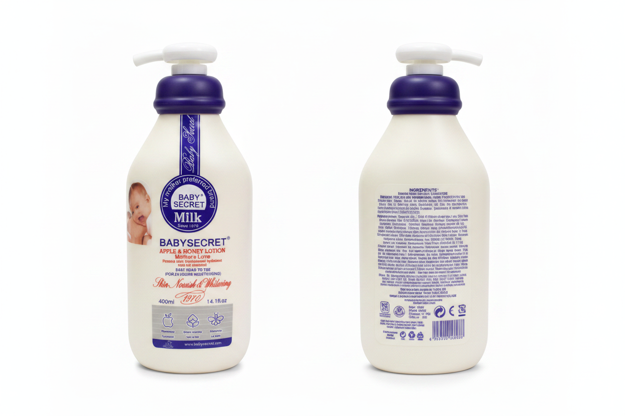 Baby Secret Milk Apple & Honey Lotion 400ml