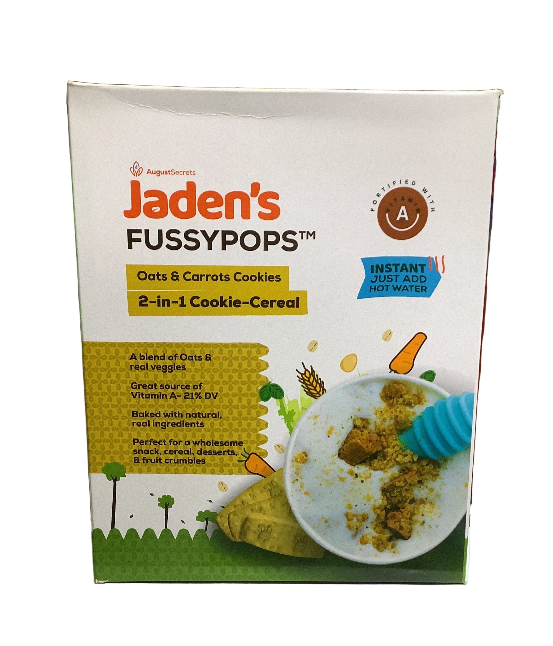 Jaden's Fussypops 2in1 Cookies-Cereal (310g)