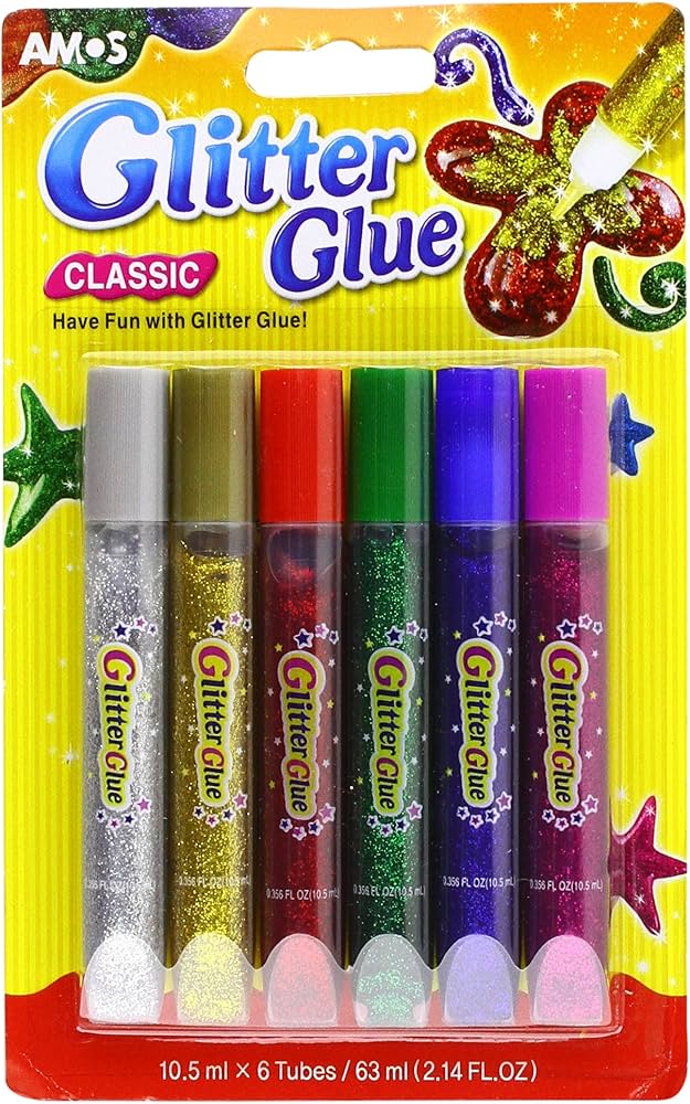 Amos Glitter Classic Glue.