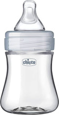 Chicco transparent feeding bottle(6m+)