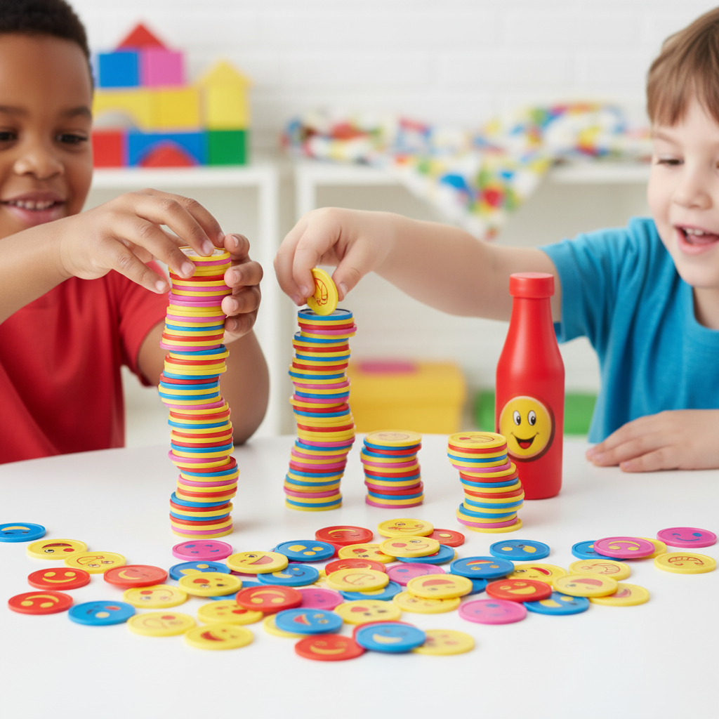 Stacking Bottlr Contest Board Game 3yrs+