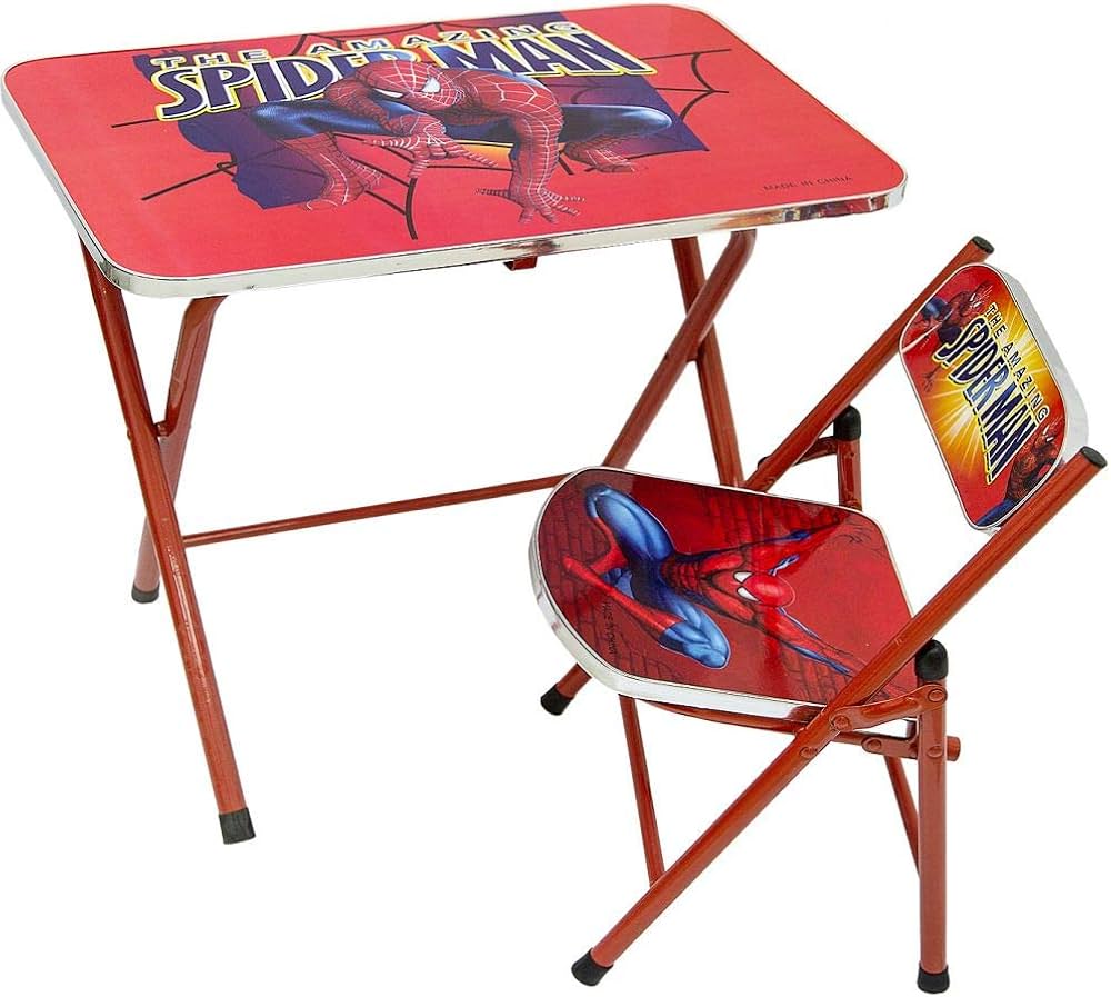 Children Foldable Chair And Table.