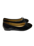 Black Flat Cover Shoe.