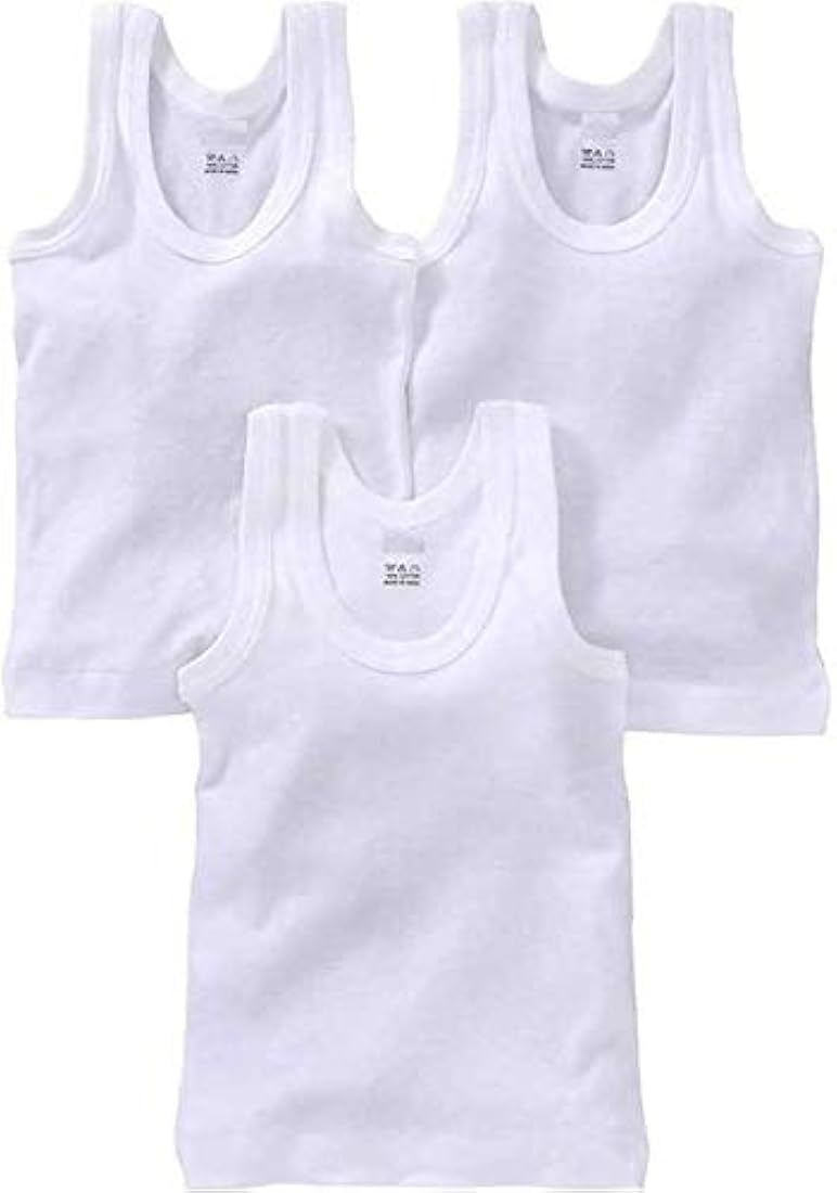 Outdoor Quality Product Boys Vests (3pack)