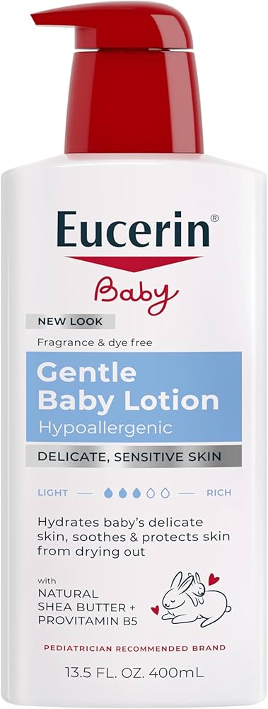 Eucerin Baby Gentle Lotion Fragrance &Dye Free 400ml