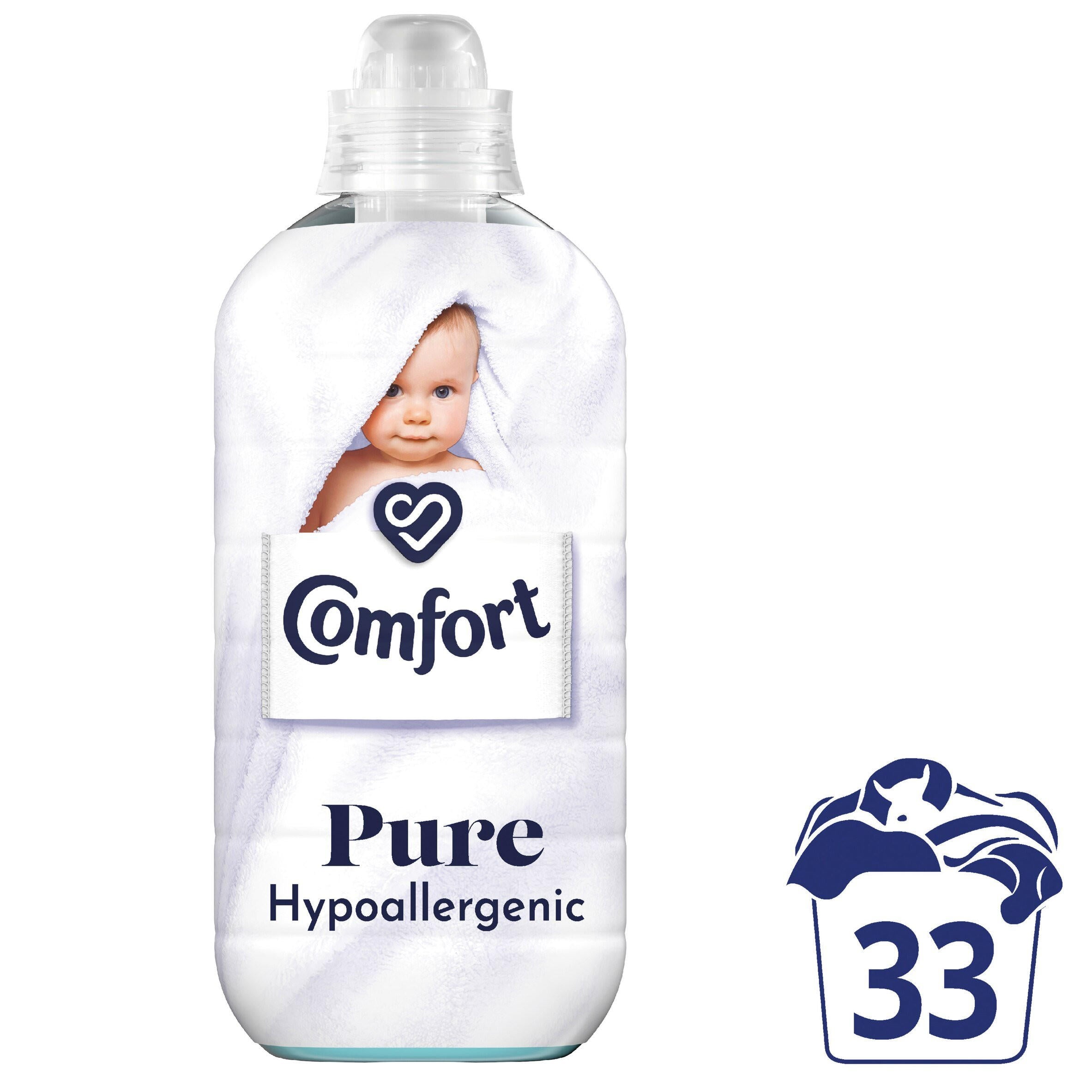 Comfort Pure Hypoallergenic (33 Washes)990ml
