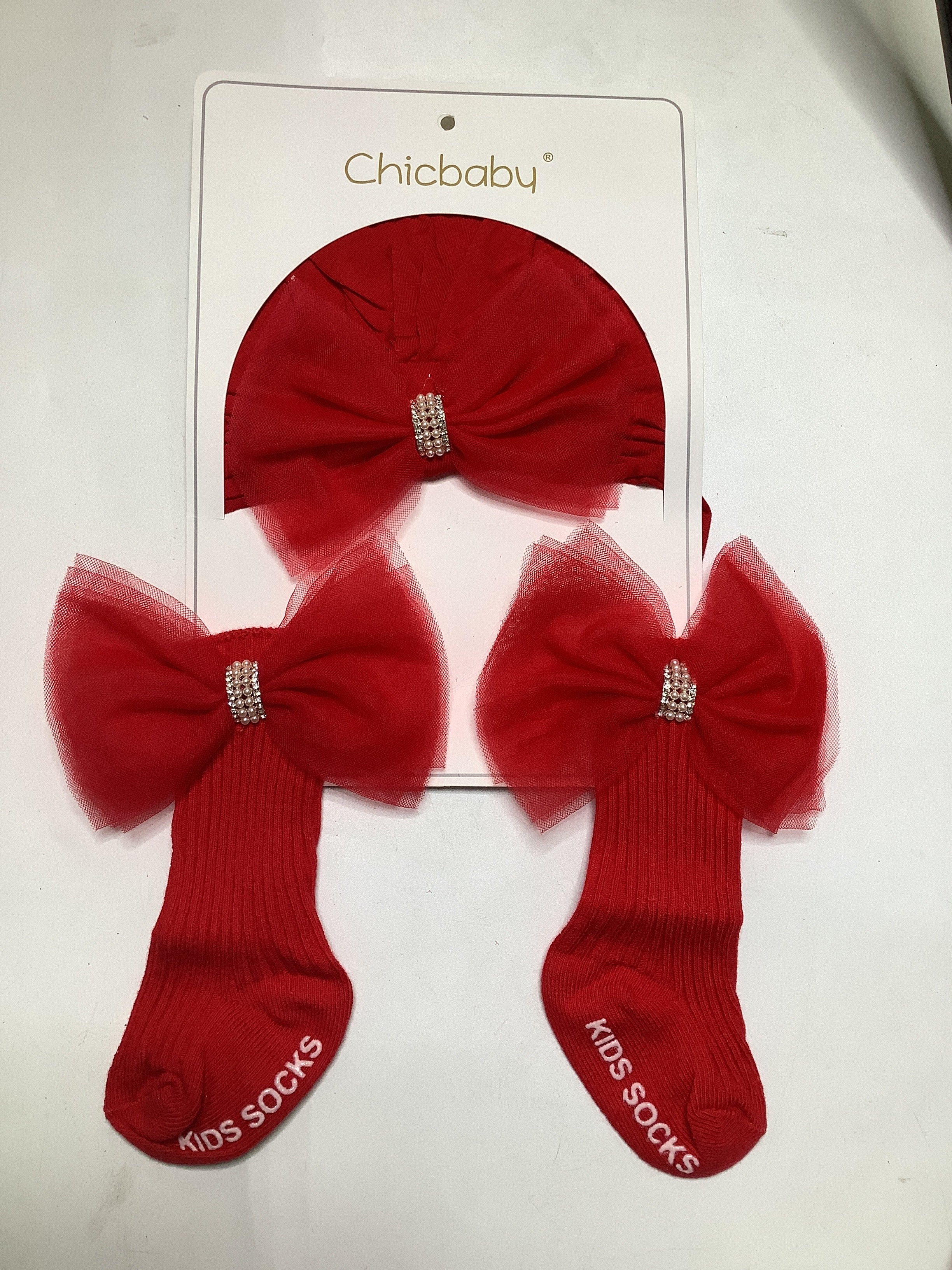 Chicbaby Socks and Headband Set