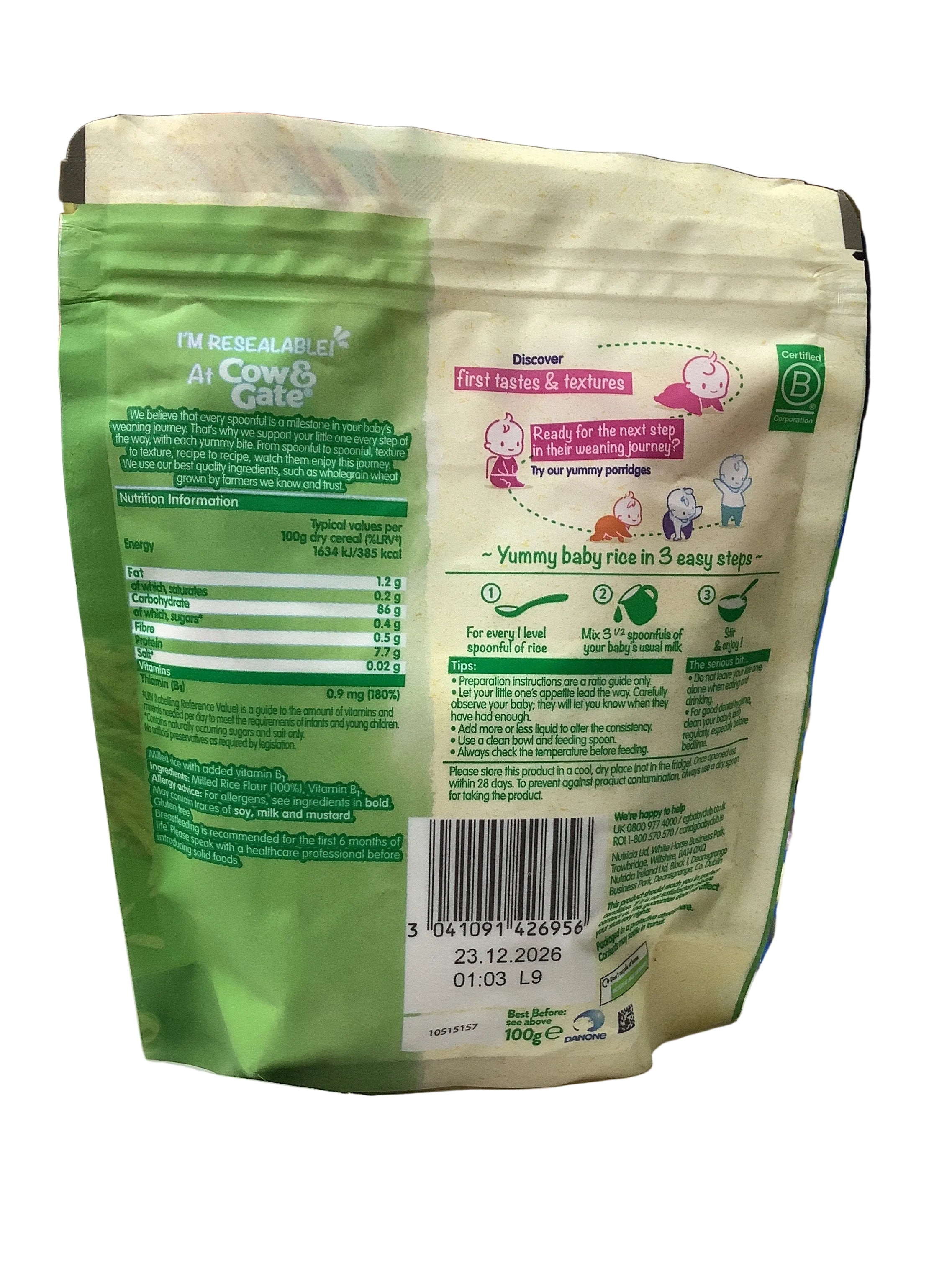 Cow & Gate Baby Rice