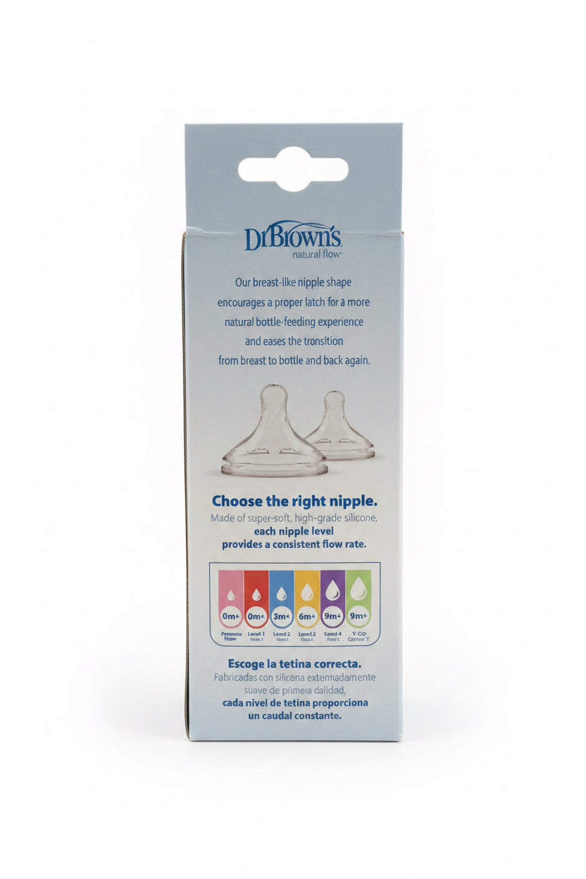 Dr Brown’s Natural Flow Anti-Colic Option+ Baby Single Bottle 150ML(0m+)
