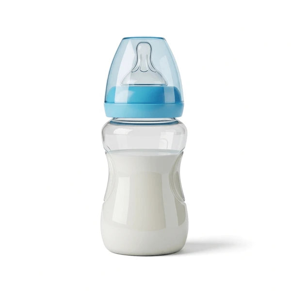 Chicco transparent feeding bottle(6m+)