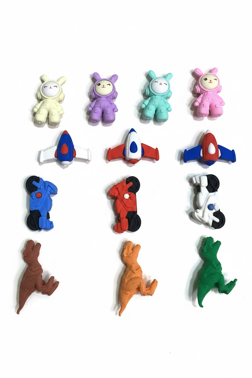 Colorful Cartoon Eraser.