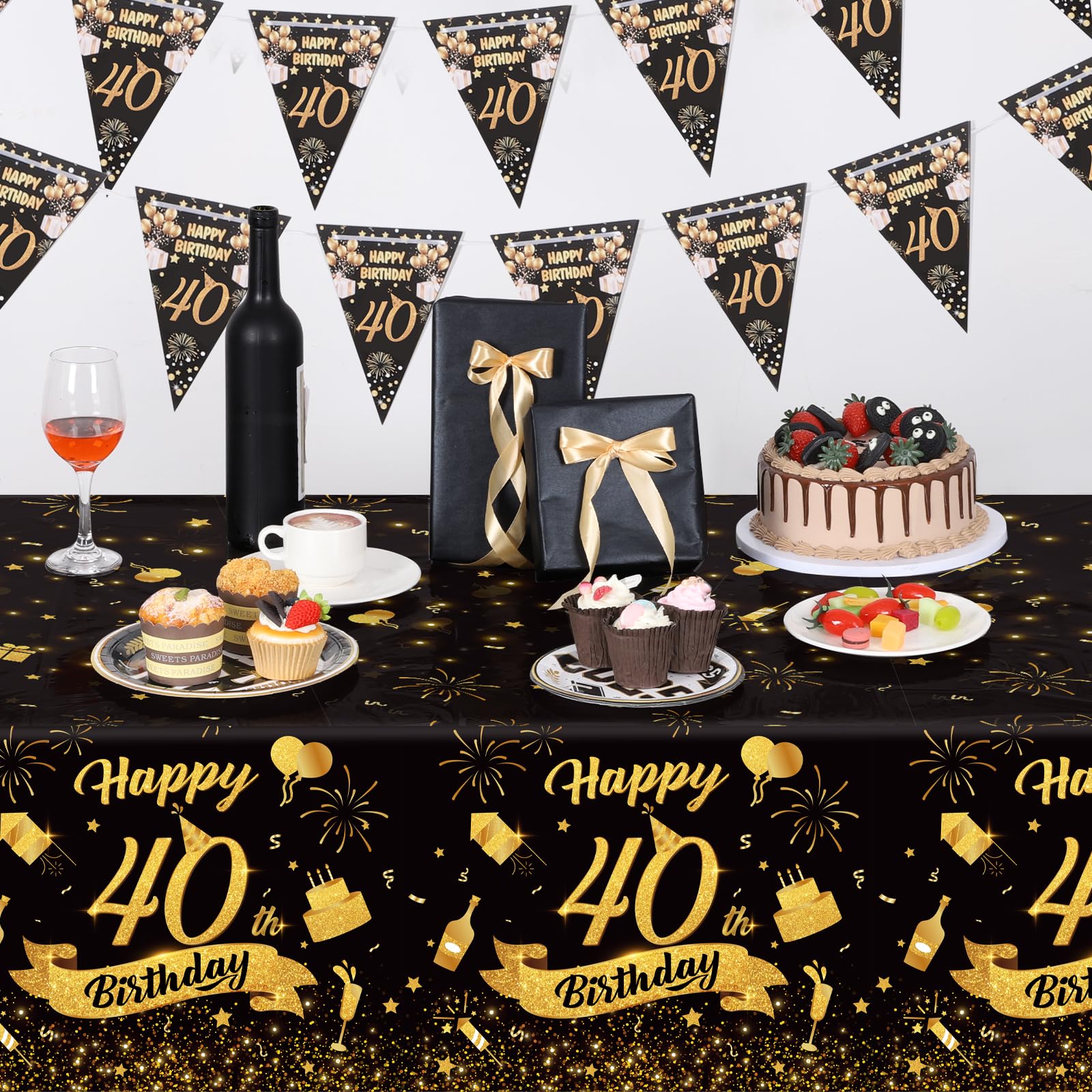 Happy Birthday Table Cover