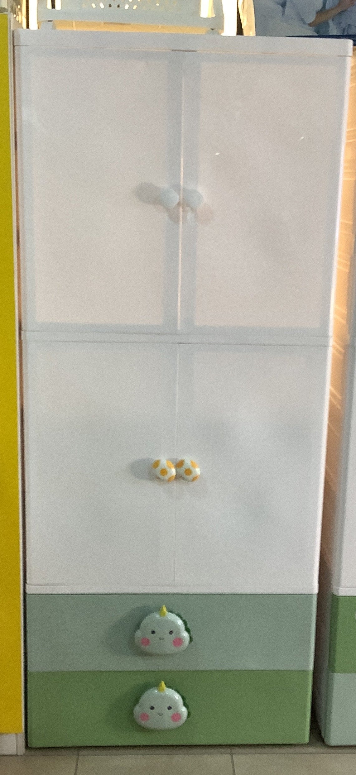 Double Door Storage And Hanging Wardrope.