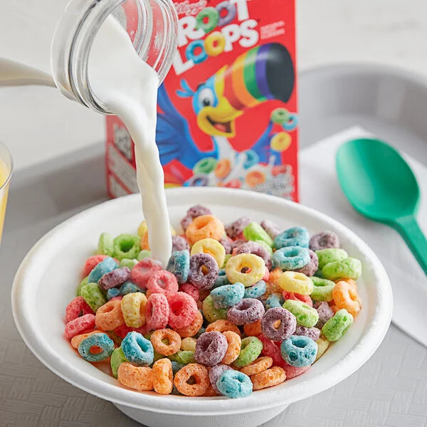 Kelloggs Froot Loops Sweetened Multigrain Cereal 1.24kg