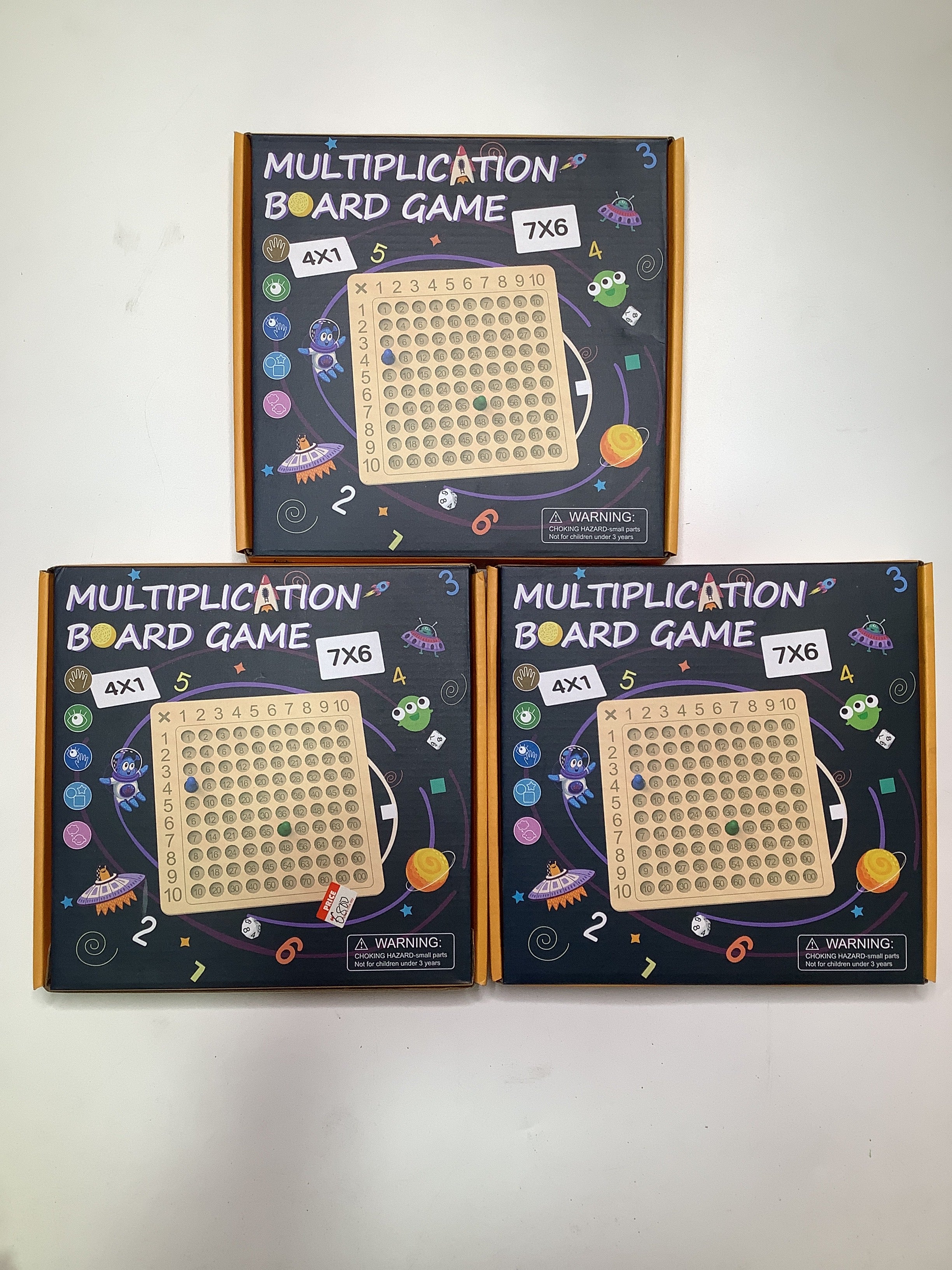 Multiplication Board Game.