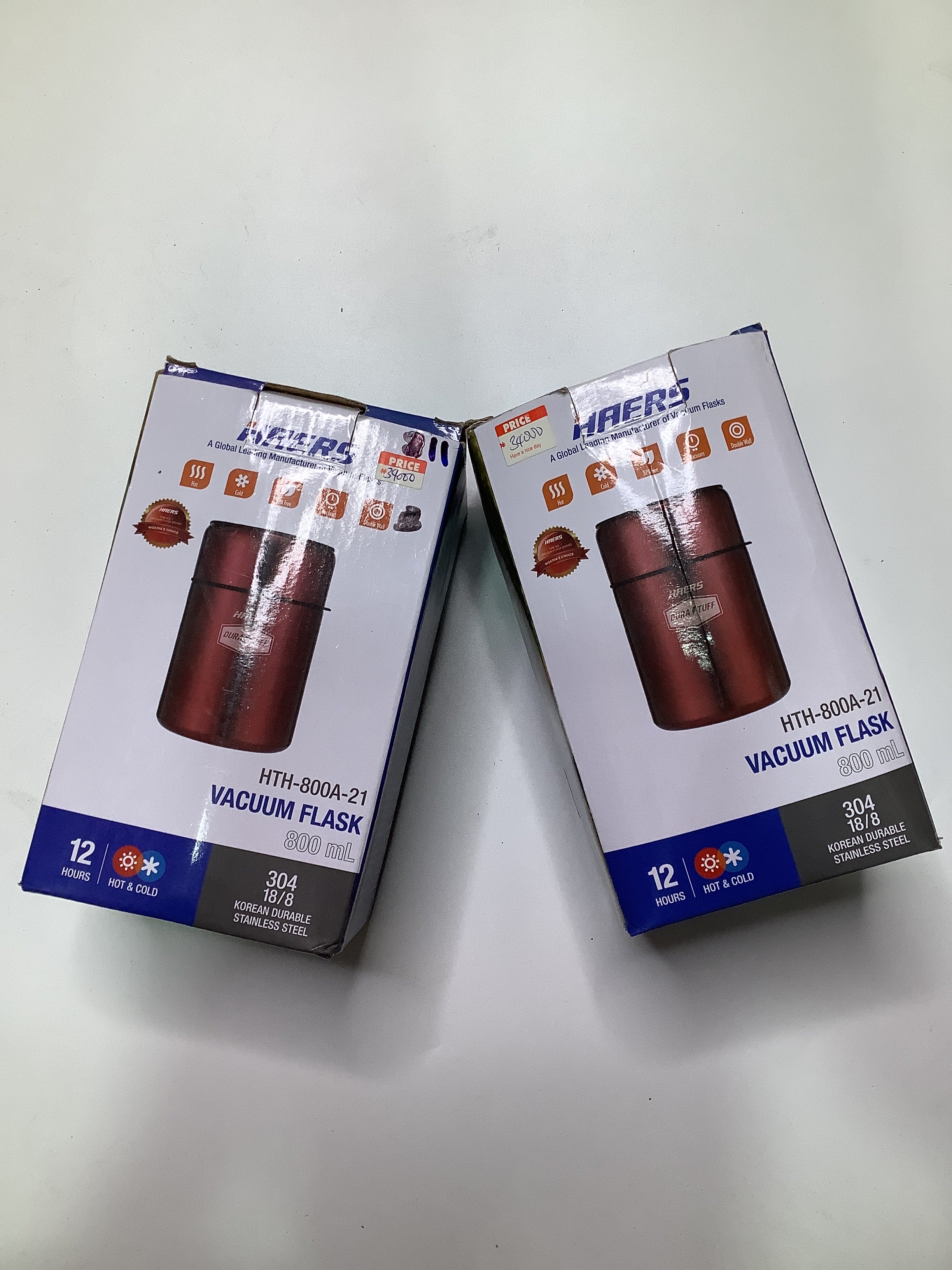 Haers 800-21/800ml Vacuum Flask