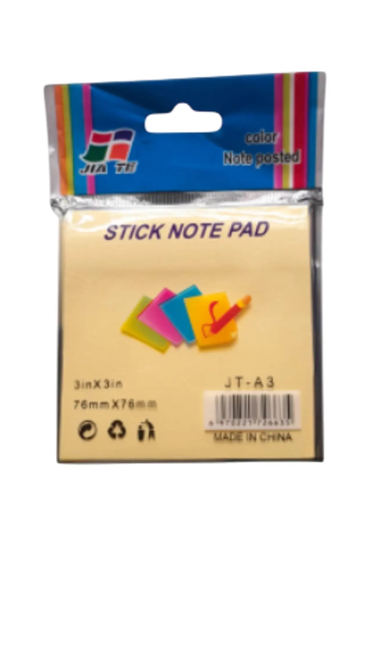 Jia te stick note pad