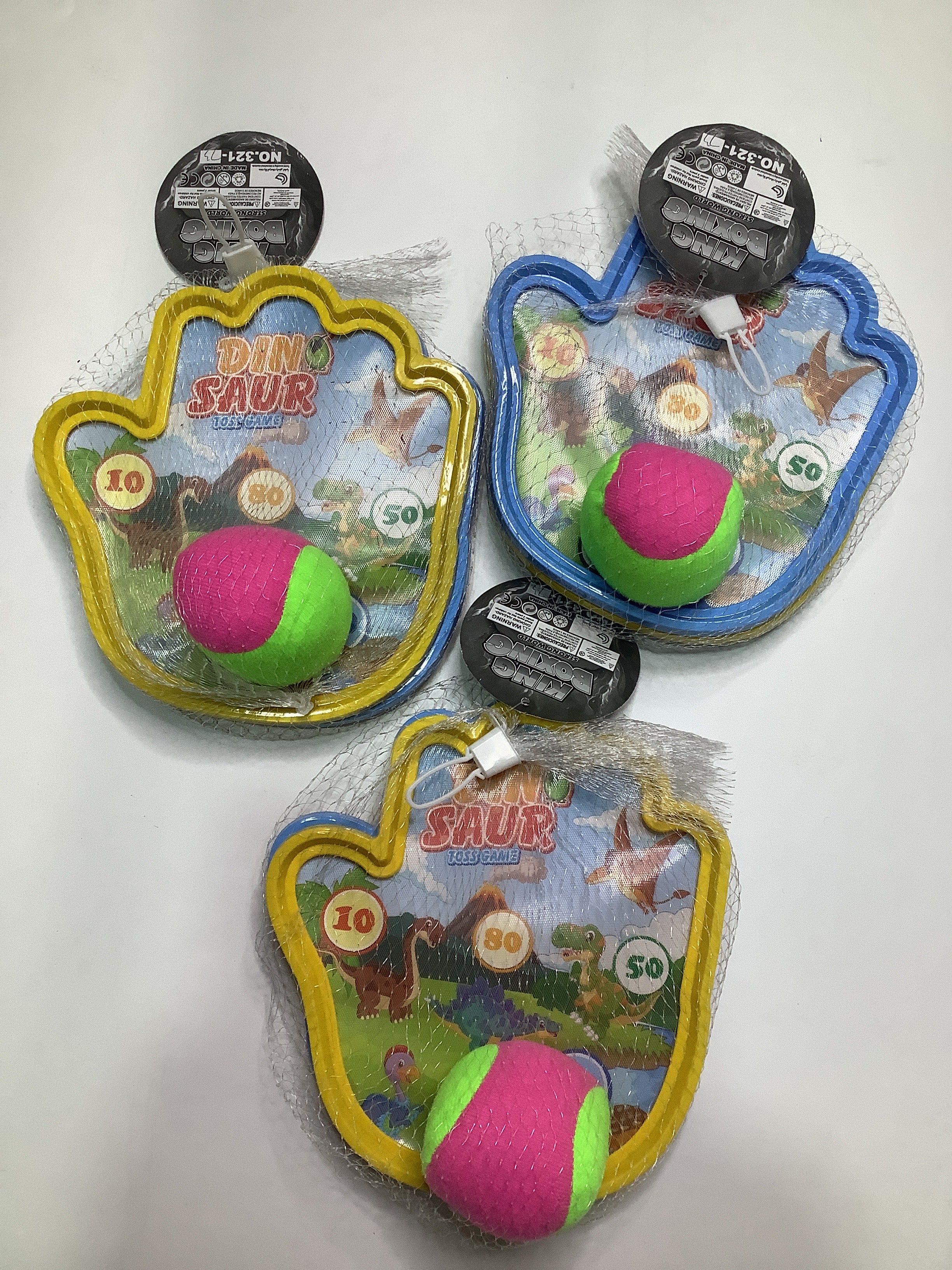 King Boxing Strong World (Dino Saur Toss Game).