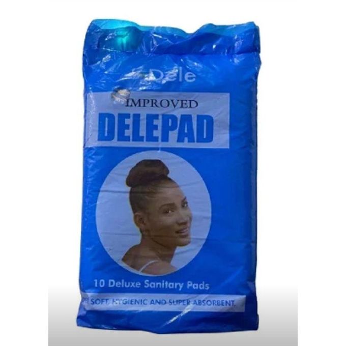 Delepad Deluxe Sanitary Pads (Pack of 10)