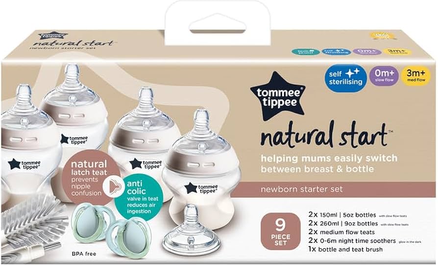 Tommee Tippee Natural Start 3m+ (Newborn Starter Set)
