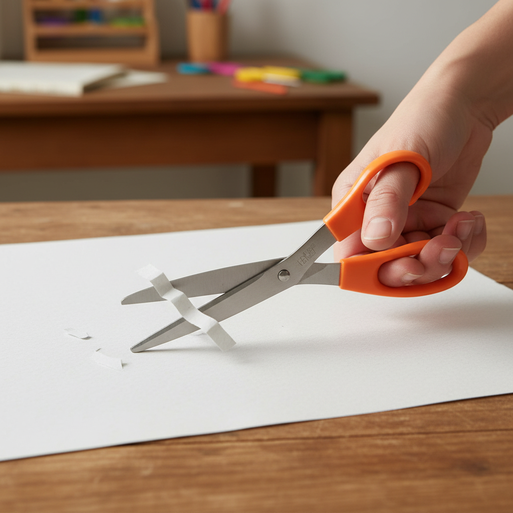 Two Rose Stainless Steel Scissor