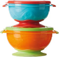 Nuby 2 suction bowls with lids