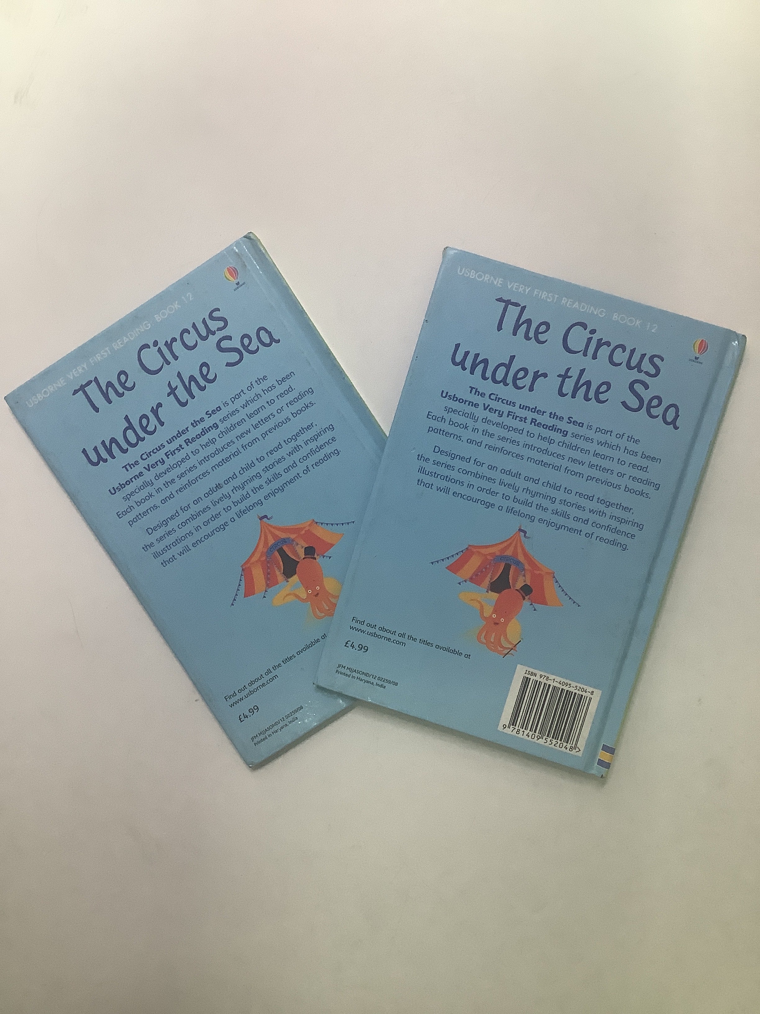Usborne Very First Reading (The Circus Under The Sea)
