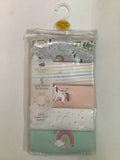 Primark 5in1 Baby Bodysuits (0-1month)
