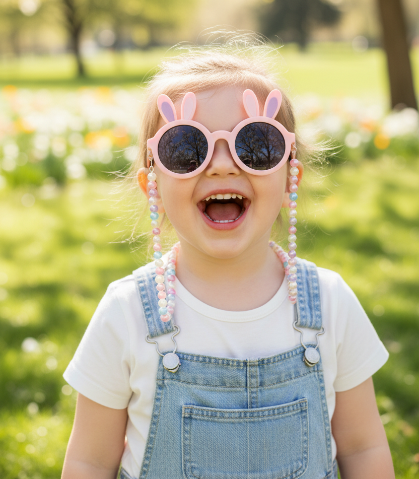 Princess Lala Eyewear With Necklace.
