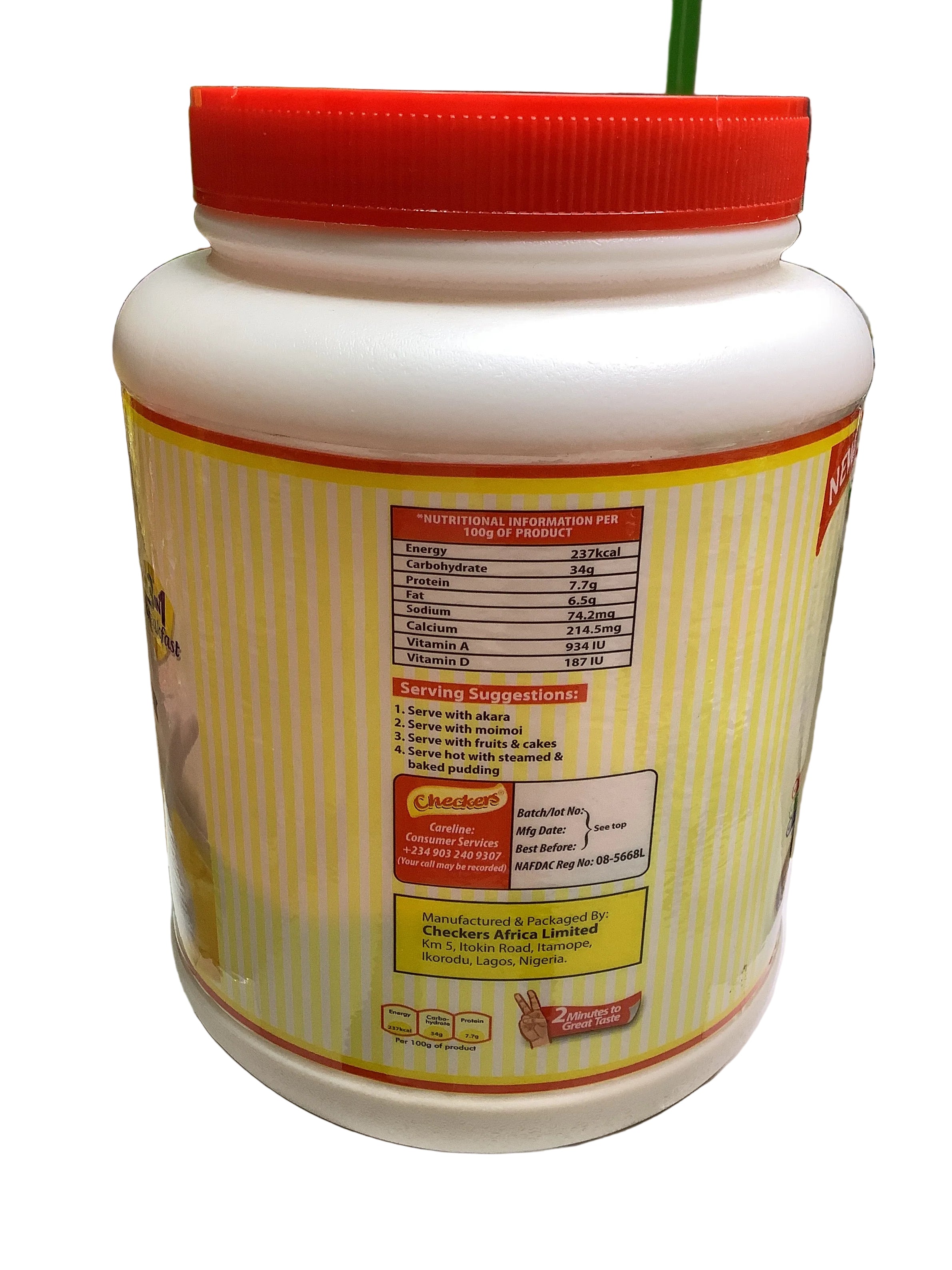 Checkers 3in1 Milk Custard (2kg)