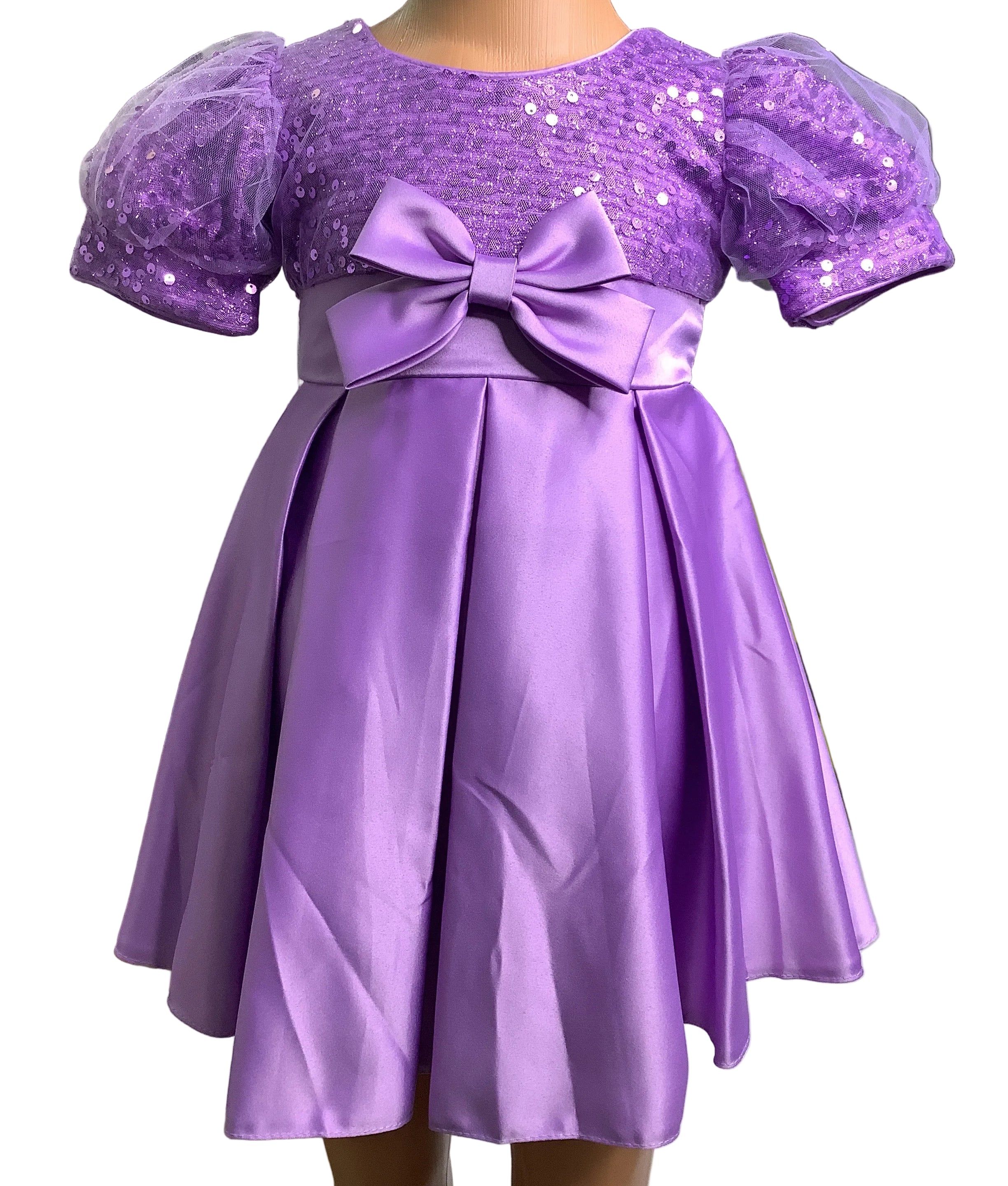 Baby girl purple dress