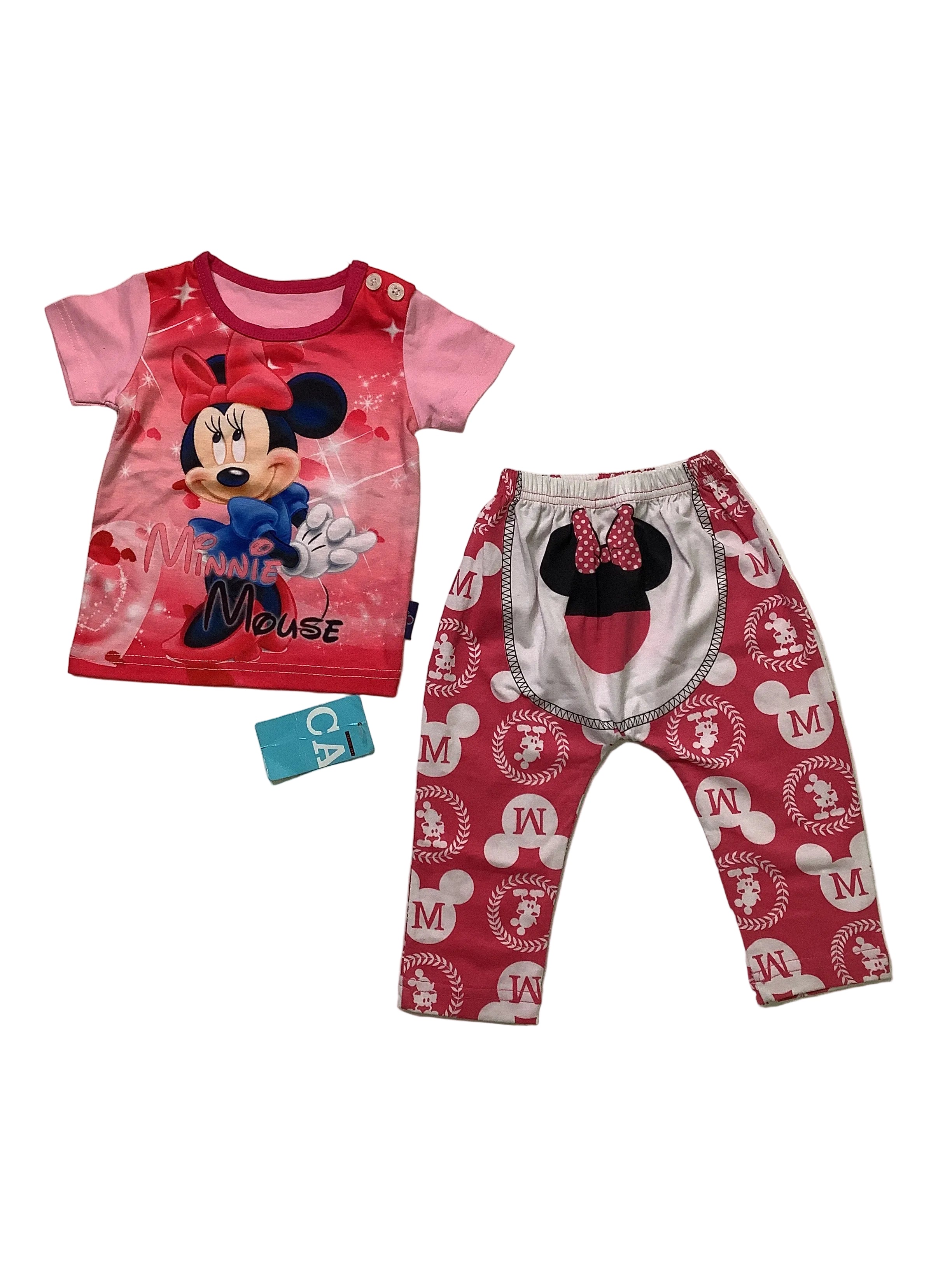 Caluby Minnie Mouse character Pyjamas