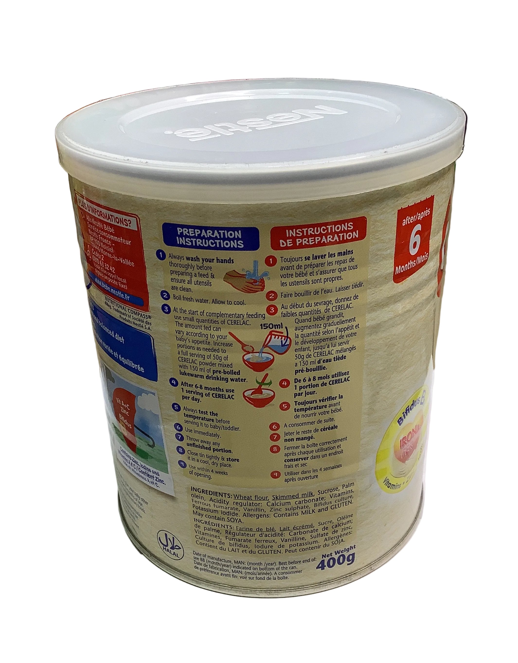 Nestle Cerelac Wheat with Milk (400g)