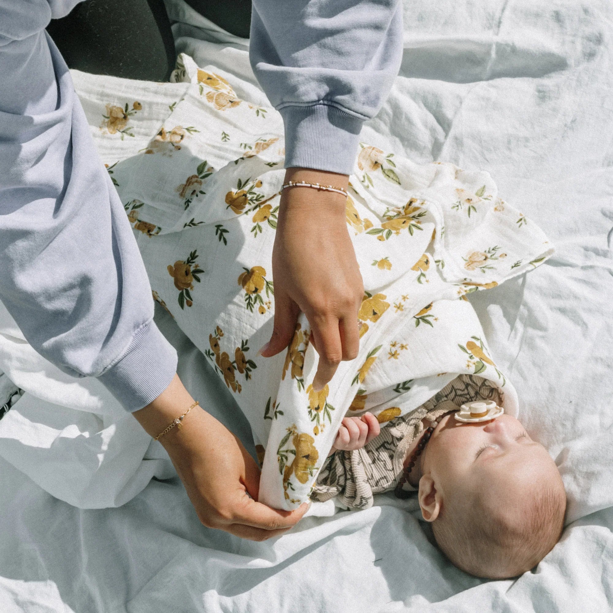Just Cute Baby Swaddle Blanket