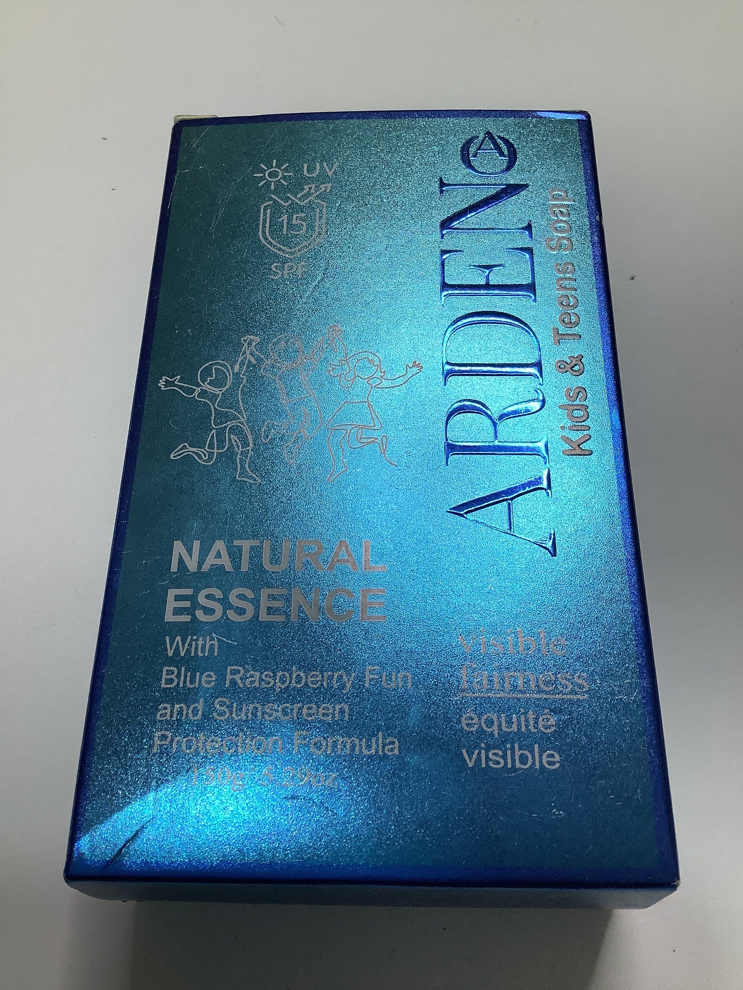 Ardens Kids & Teens Soap Natural Essence With Blue Raspberry Fun (150g).
