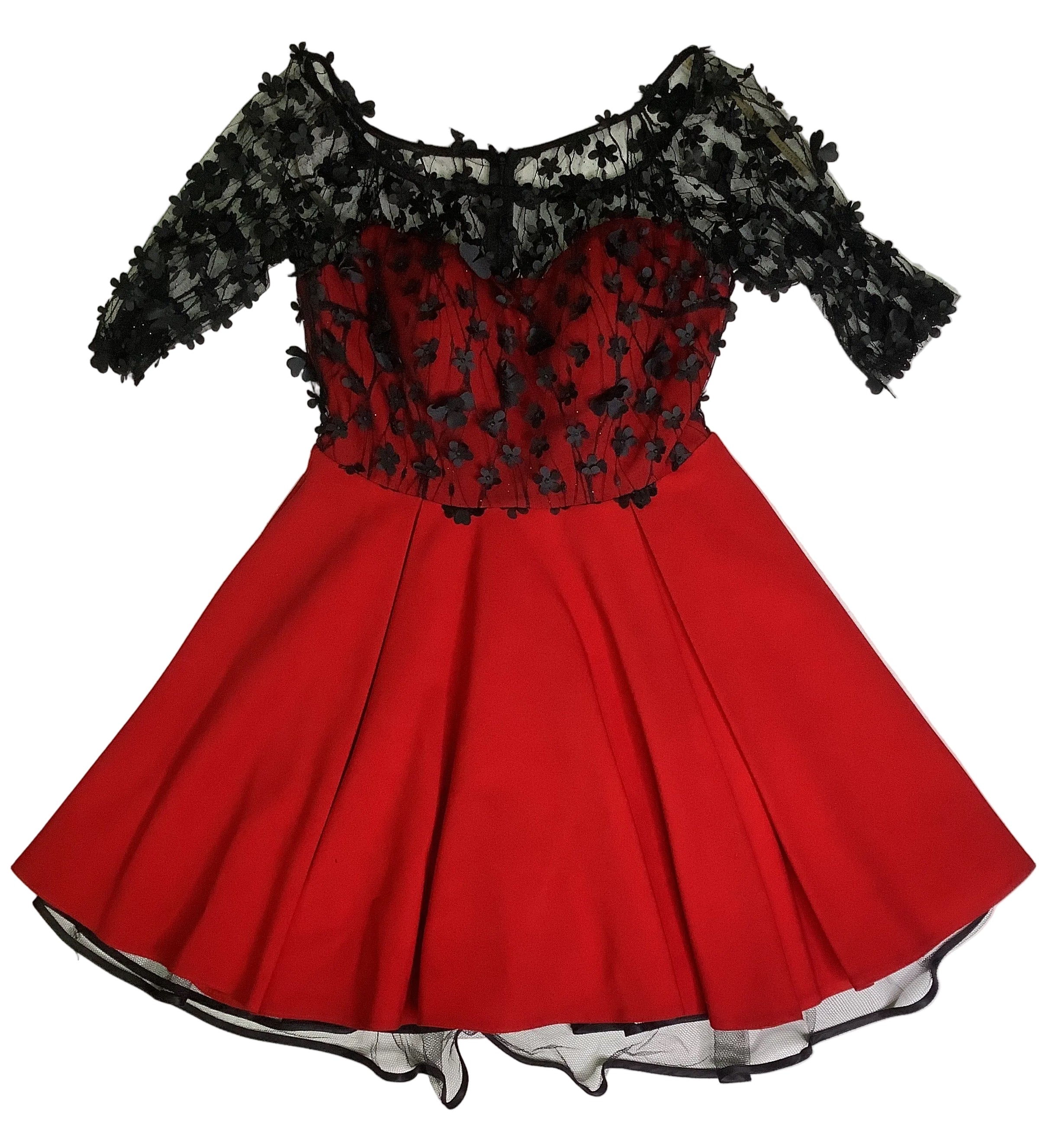 Fervente Pepper Red Girl's Gown