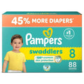 Pampers Size 8.