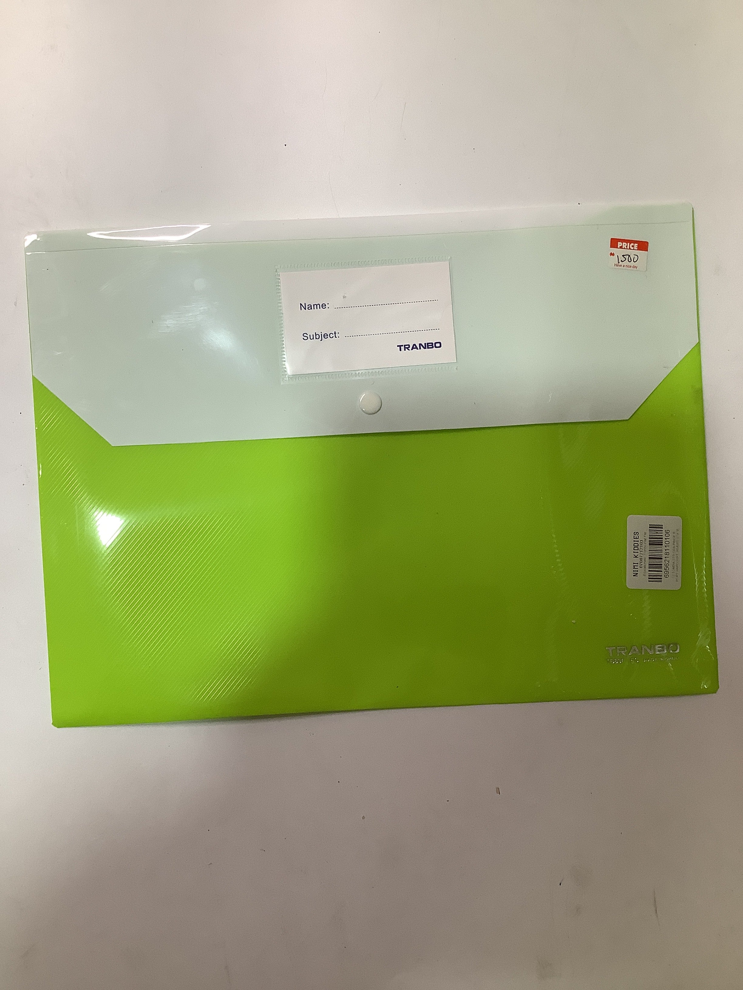 Tranbo Office Flat File.