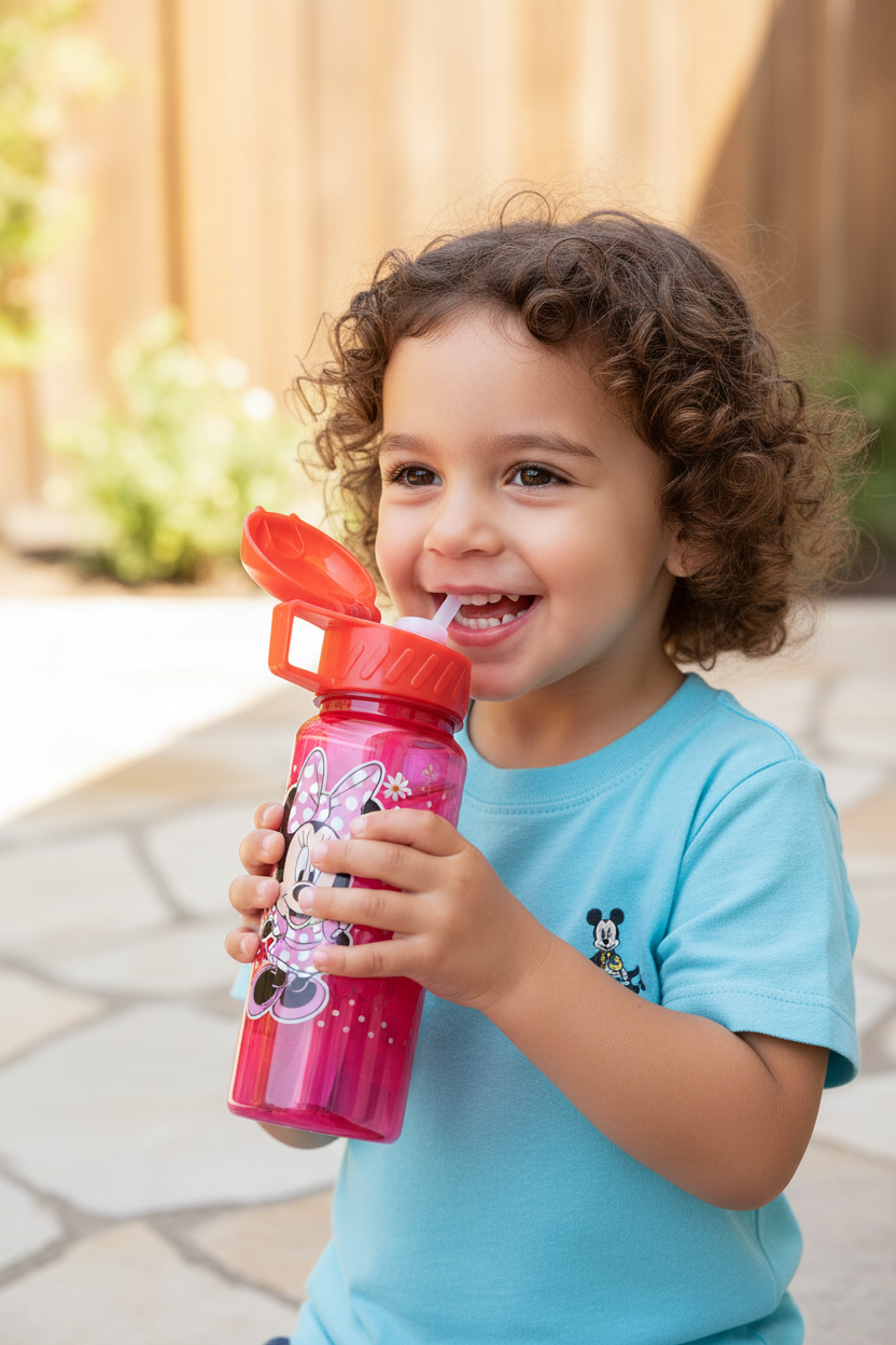 SPORTS CHARACTER WATER BOTTLE