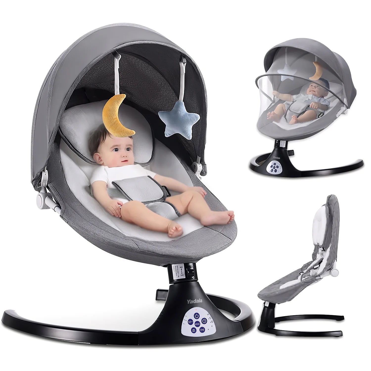 Toimoys 4in1 Baby Cradle (Swing).