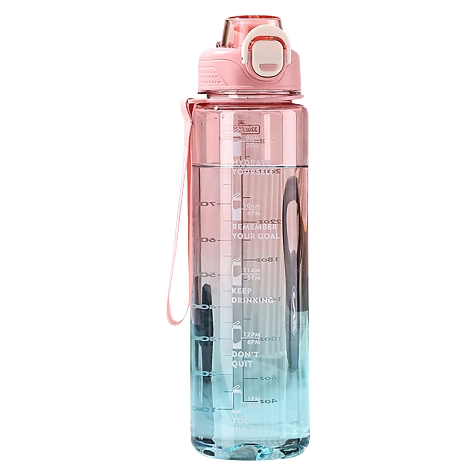 Sports Transparent Water Bottle – 1000ml