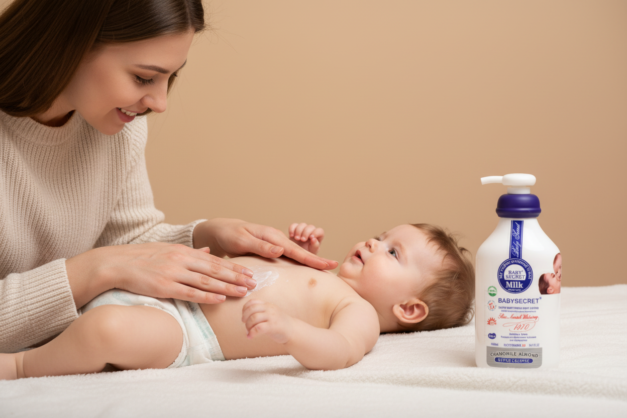 Baby Secret Milk Super Whitening Body Lotion 0m+ (400ml).