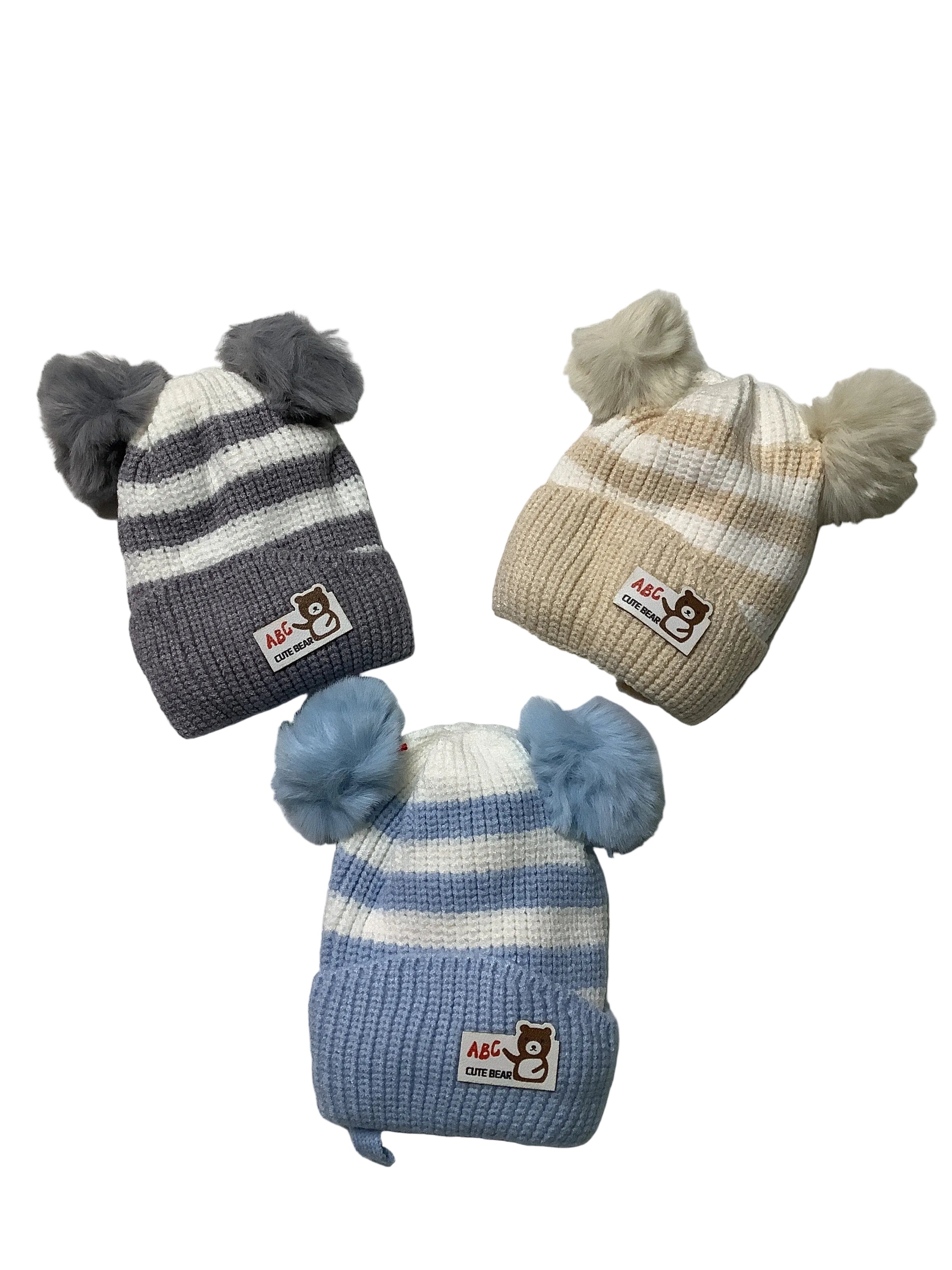 ABC Cute Bear Baby Cap