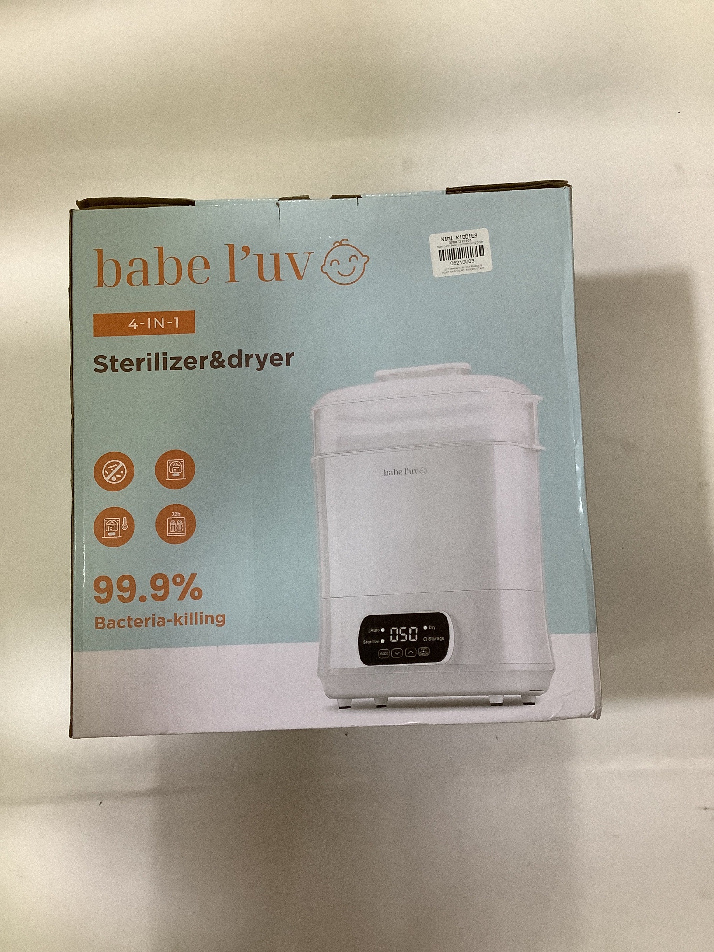 4in1 Sterilizer & Dryer(Babe L’uv)