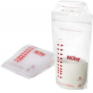 Nuby Braestmilk Storage Bags (25 pack)
