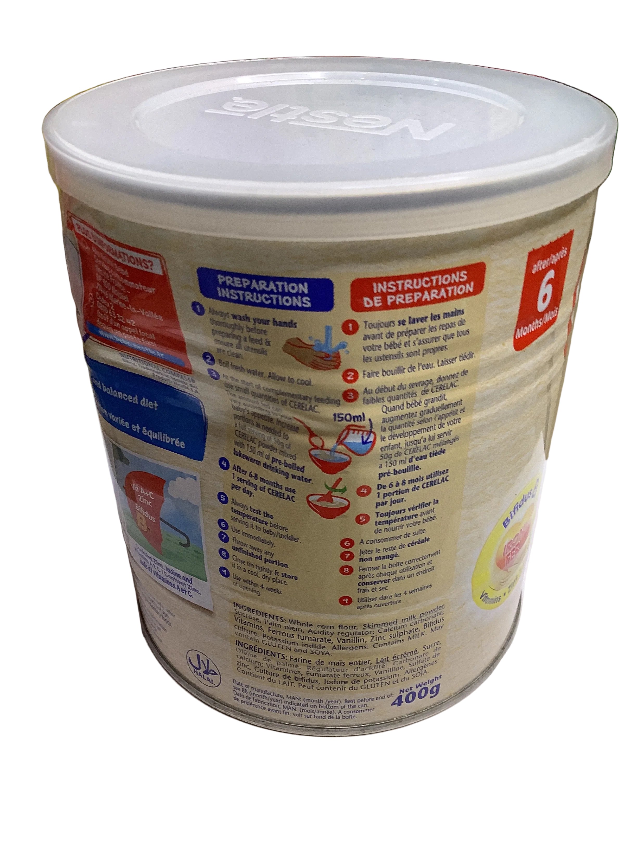Nestle Cerelac Maize with Milk (400g)