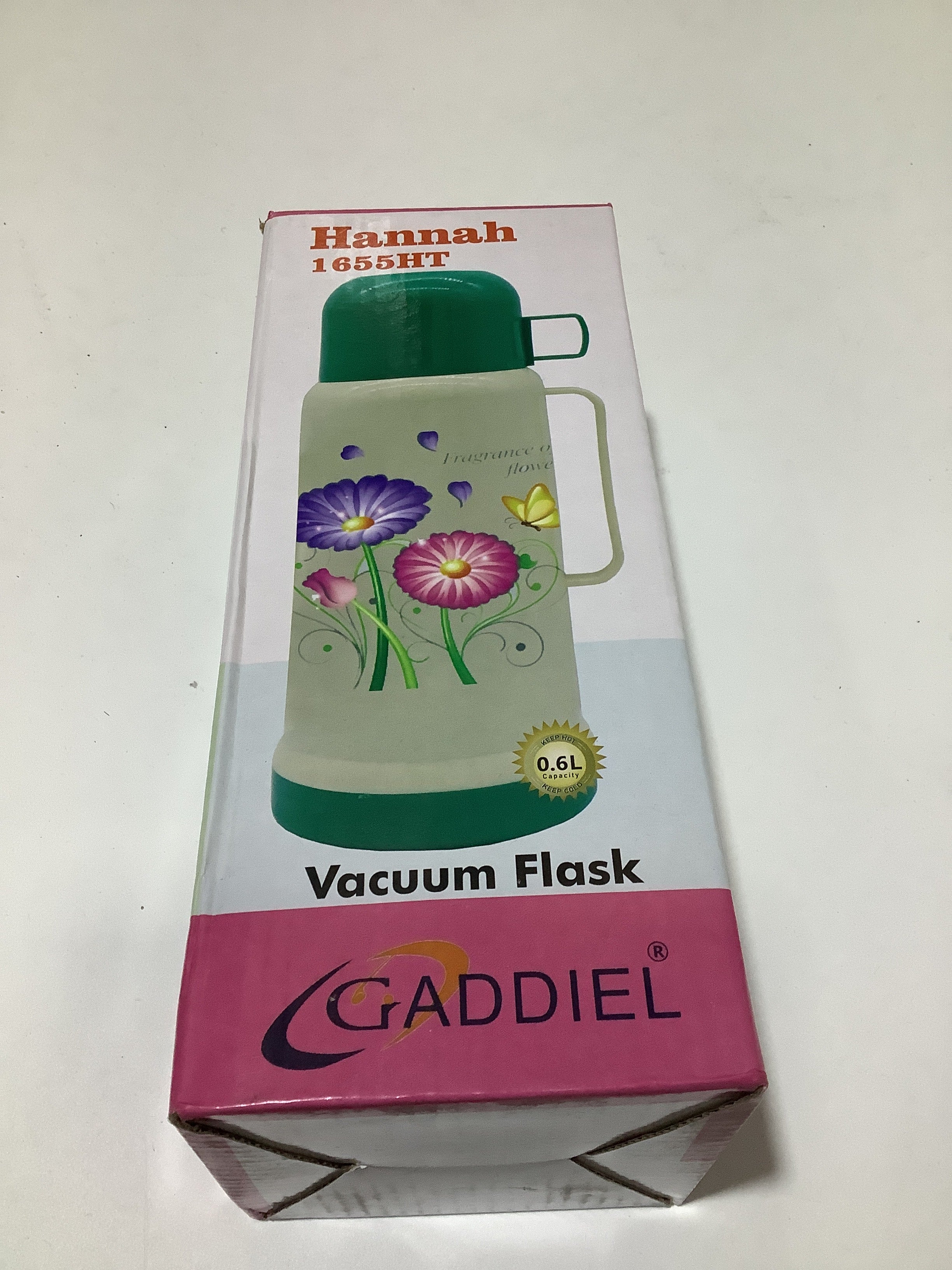 Gaddiel Hannah Vacuum Flask (0.6L).